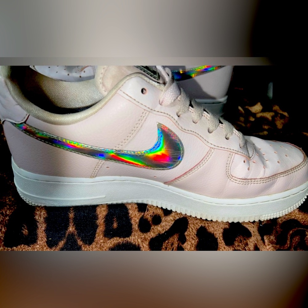 Nike Air Force One Blush & Iridescent
